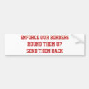 Search for anti illegal bumper stickers Alien