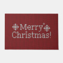 Search for merry christmas doormats Snowflakes