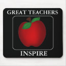 Search for teacher apple mousepads Red