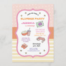 Search for pyjama party invitations Popcorn