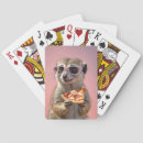 Recherche de nourriture mignonne jeux de cartes Pizza