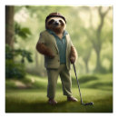 Recherche de golf player posters Drôle