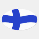 Recherche de la finlande autocollants Drapeau