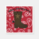 Search for cowboy boots napkins Modern
