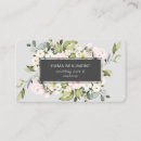 Recherche de aquarelle rose cartes visite Chic