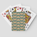 Search for knitted pattern playing cards Abstract