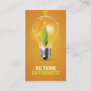 Search for think green business cards Environment