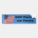 Search for support our troops bumper stickers army
