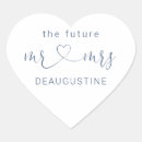 Search for navy wedding stickers Heart