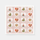 Search for plaid christmas napkins Coquette