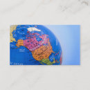 Search for globe business cards Teacher