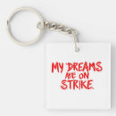 Search for dream on keychains Typography