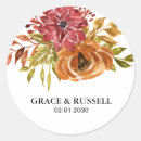 Search for rustic elegant wedding stickers Foliage