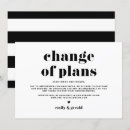 Recherche de postponement wedding invitations Reporté