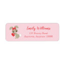 Search for romance return address labels Bunny
