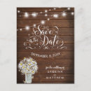 Search for mason jar save the date postcards String lights