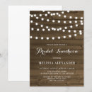 Search for rustic barn wood bridal shower invitations Typography
