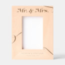 Search for wooden picture frames Newlyweds