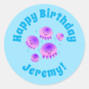 Search for jellyfish stickers Under the sea