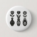 Recherche de vase badges Fleurs