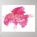 Search for inspirational dance posters Watercolor