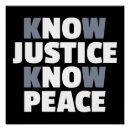 Search for know peace posters No justice no peace