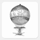 Recherche de vintage balloon autocollants Steampunk