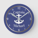 Recherche de capitaine de marine horloges Boat