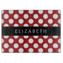 Search for red polka dots cutting boards Polka dot pattern