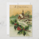 Search for vintage church christmas cards Illustration