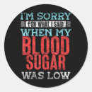 Search for blood types stickers Type 1 diabetes