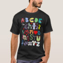 Search for alphabet tshirts Letter