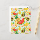 Recherche de motif de banane cartes postales Pour tous
