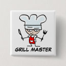 Search for mastering buttons Grill master