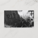 Search for resting business cards Rest in peace