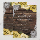 Recherche de jaune mariage invitations Fleurs