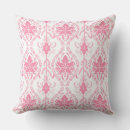 Recherche de damassé rose coussins Tendance