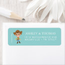 Search for woodie return address labels Cowboy