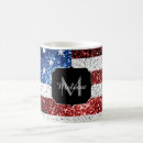 Search for glitters flag mugs Red white and blue