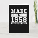Recherche de 1958 birthday cards Anniversaire