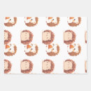 Search for woodland creatures wrapping paper Fall