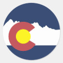 Recherche de colorado autocollants Drapeau