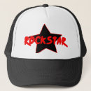 Recherche de vedette du rock casquettes Étoile
