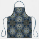 Search for blue and cream aprons Flower