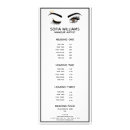 Search for extensions rack cards Makeup artist