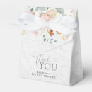 Search for blush pink favour boxes Watercolor flowers