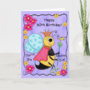 Search for queen bee birthday cards For her