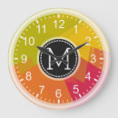 Recherche de jaune citron horloges Élégant