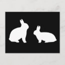 Recherche de lapin noir et blanc posters Drôle