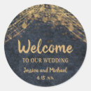 Search for welcome to our wedding stickers Elegant